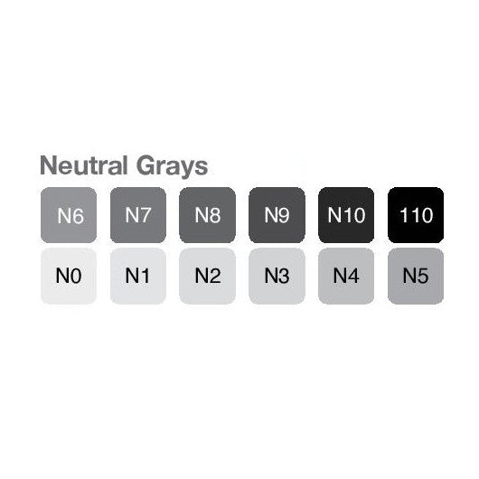 Copic Marker Neutral Grey Set 12
