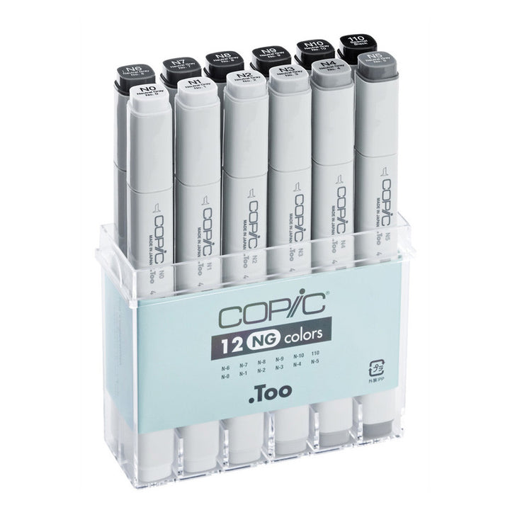 Copic Marker Neutral Grey Set 12