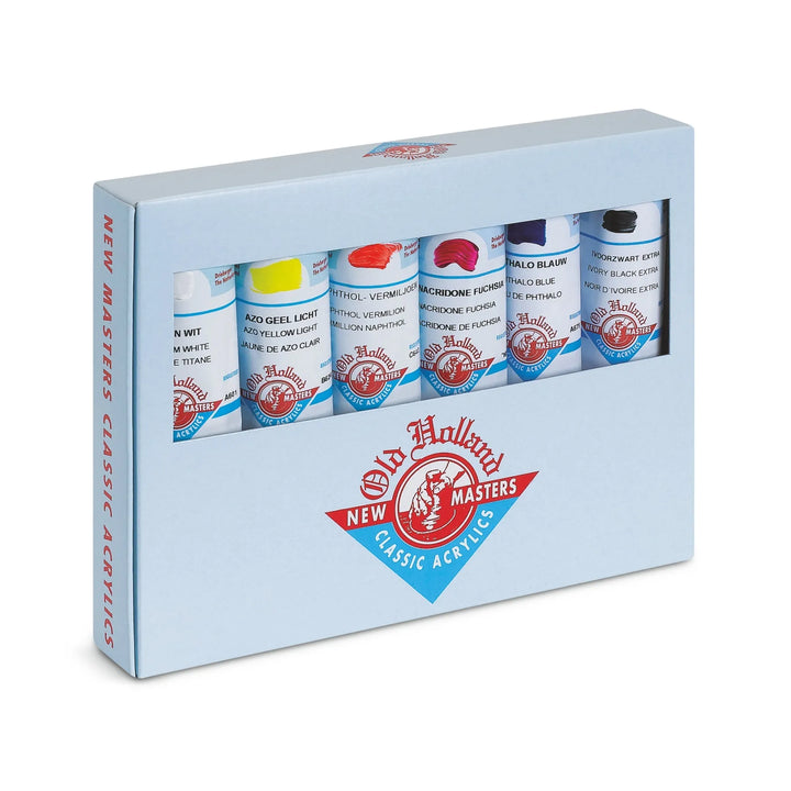 New Masters Acrylic Intro Set 6 Tubes