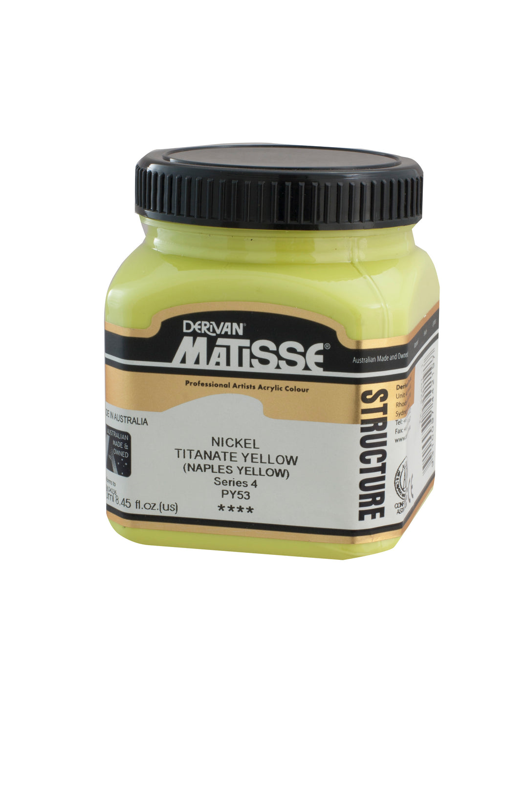 Nickel Titanate Yellow Naples Structure