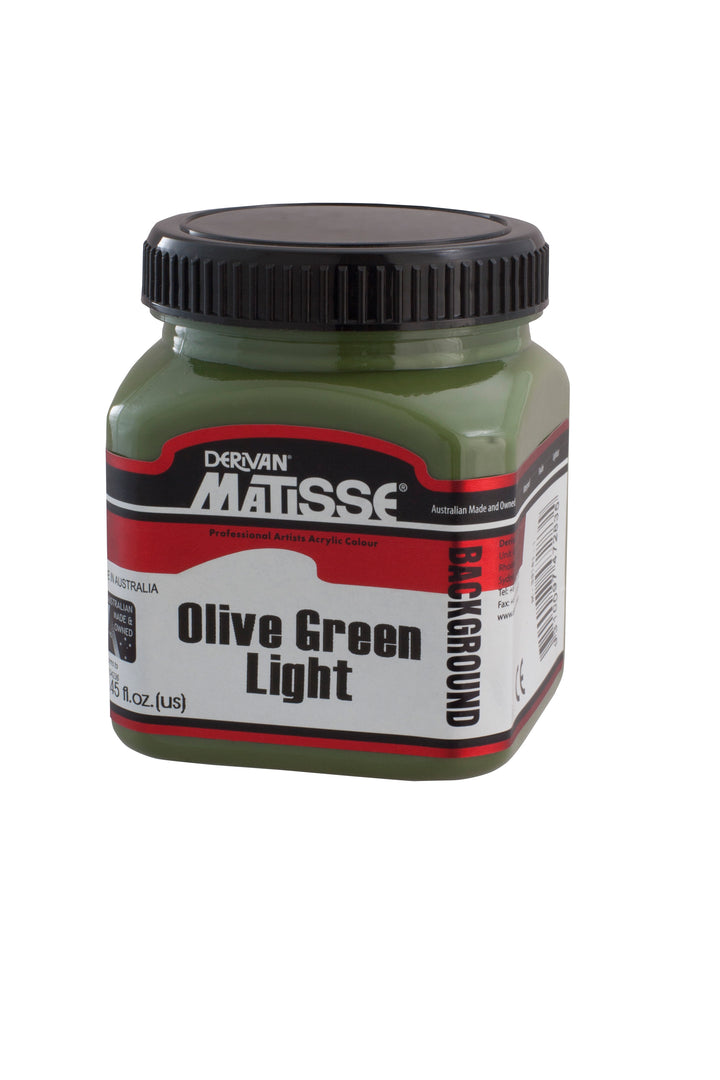Olive Green Light Matisse Background