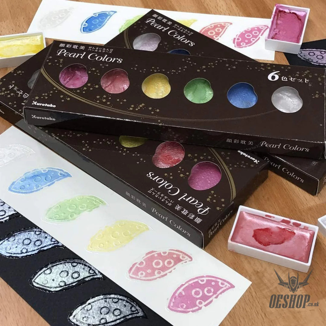 Kuretake Gansai Tambi Pearl Colours
