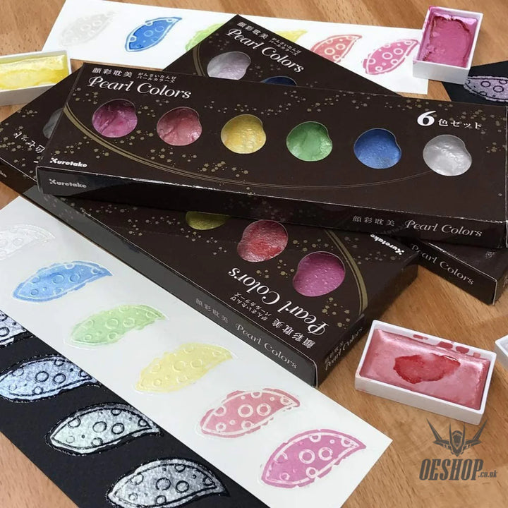 Kuretake Gansai Tambi Pearl Colours