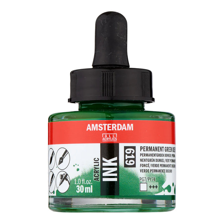 Perm Green Dp Talens Ink 30ml