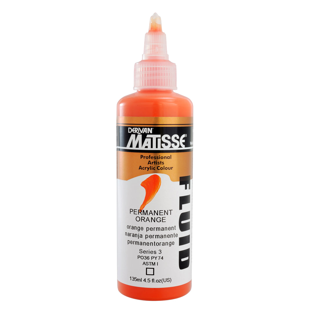 Permanent Orange Matisse Fluid