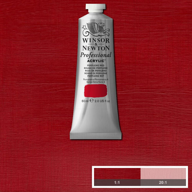 Perylene Red Winsor &amp; Newton Artist Acrylic 60ml