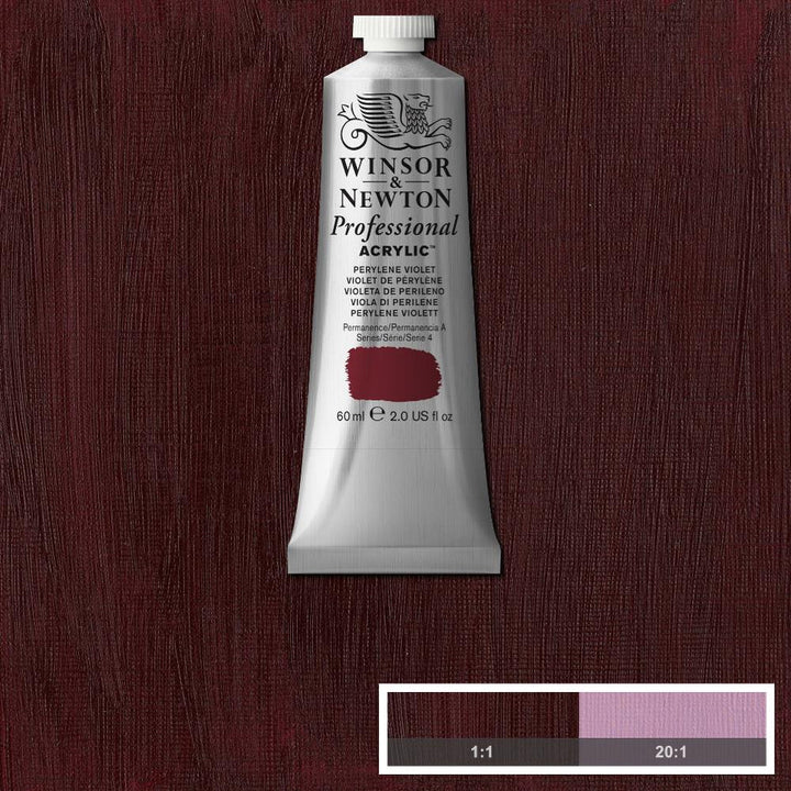Perylene Violet Winsor &amp; Newton Artist Acrylic 60ml