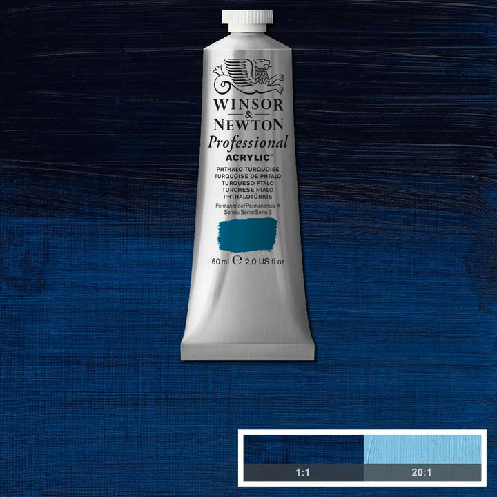 Phthalo Turquoise Winsor &amp; Newton Artist Acrylic 60ml