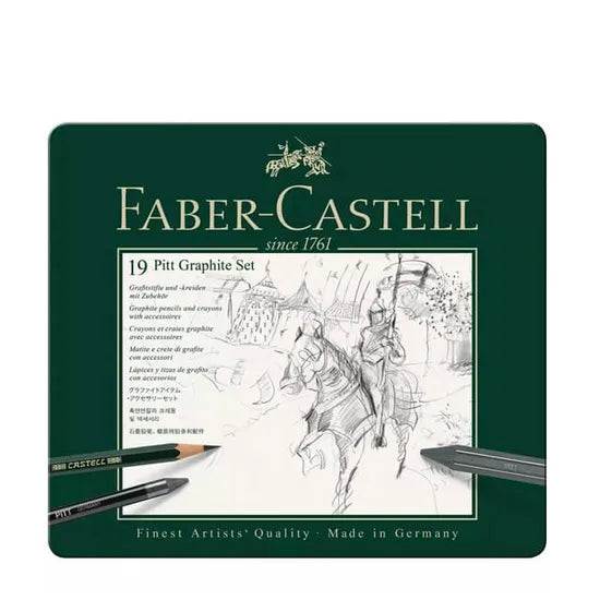 Faber Castell PITT Graphite Set (19 Tin)