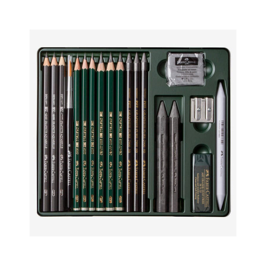 Faber Castell PITT Graphite Set (19 Tin)
