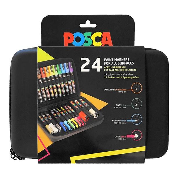 Posca Storage Case 24 Markers