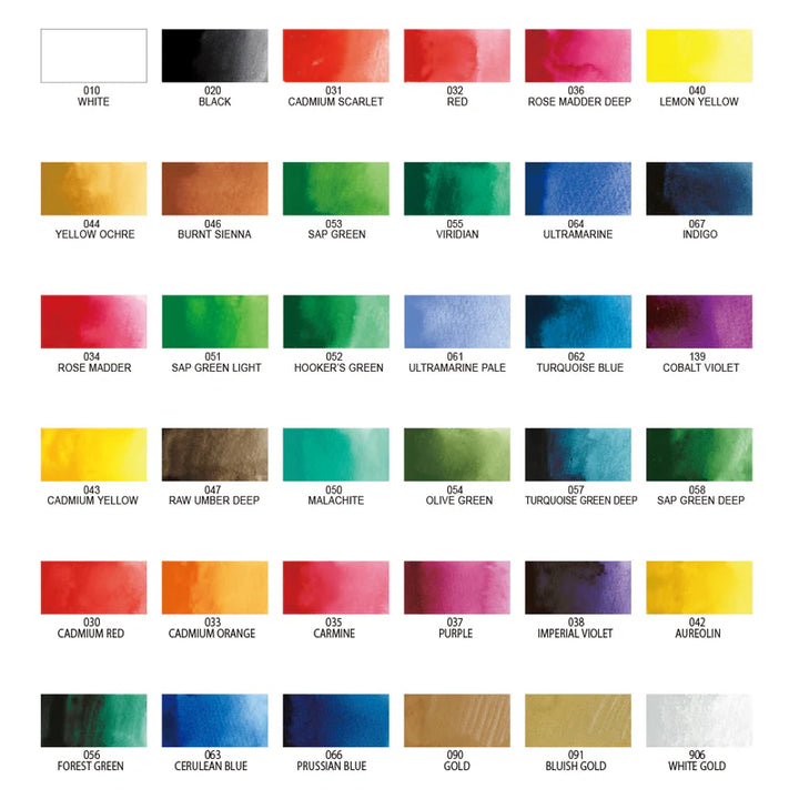 Kuretake Gansai Tambi Watercolour Set 36