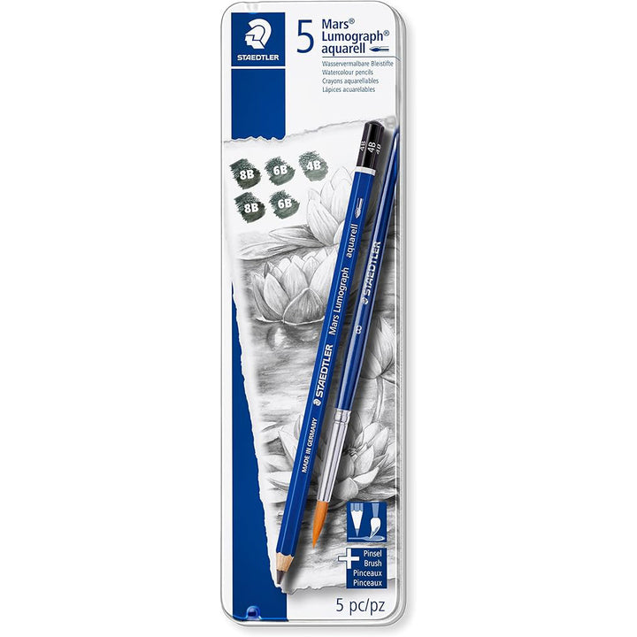 Staedtler Mars LumoGraph Aquarelle (6 Tin)