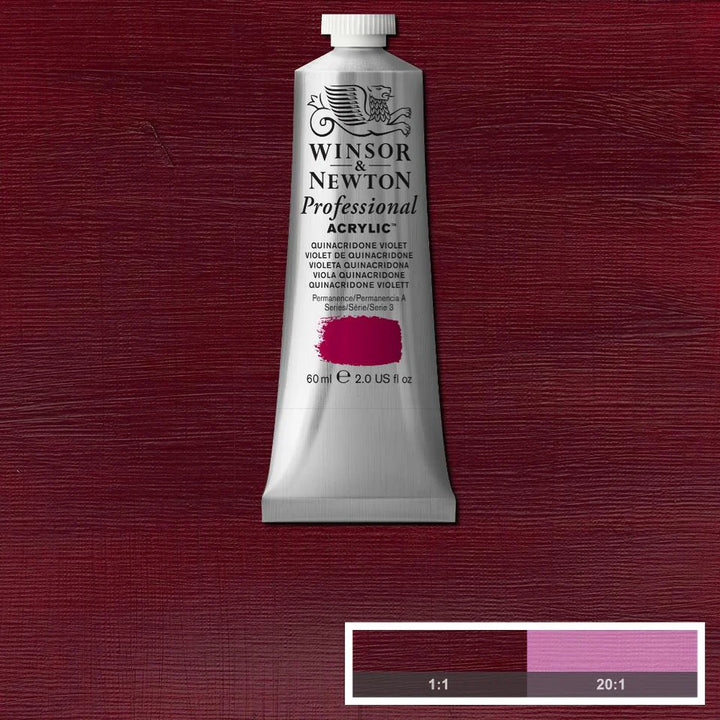 Quin Violet Winsor &amp; Newton Artist Acrylic 60ml