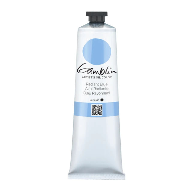 Radiant Blue Gamblin Artist Oil
