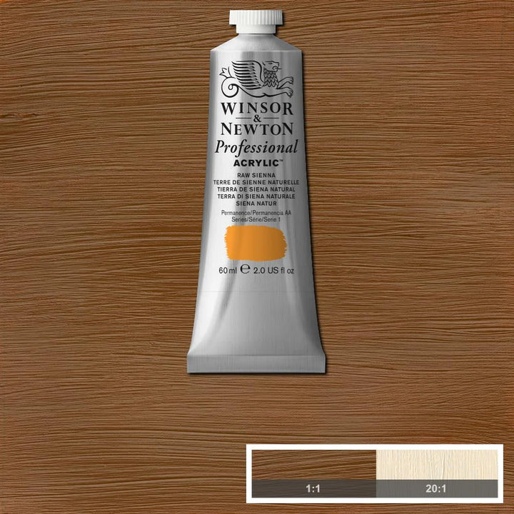Raw Sienna Winsor &amp; Newton Artist Acrylic