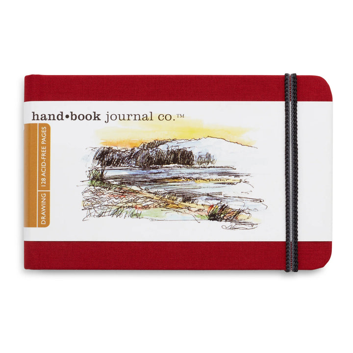 Hand Book Journal Vermilion