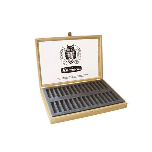 Schmincke Empty Wooden Pastel Box 30