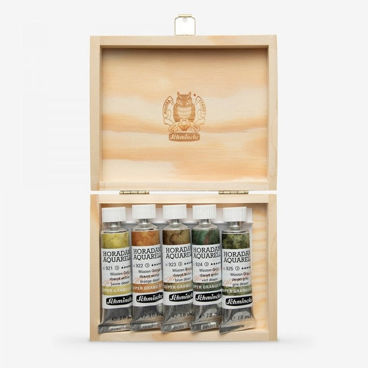 Schmincke Super Granulation Set desert, 5 x 15 ml
