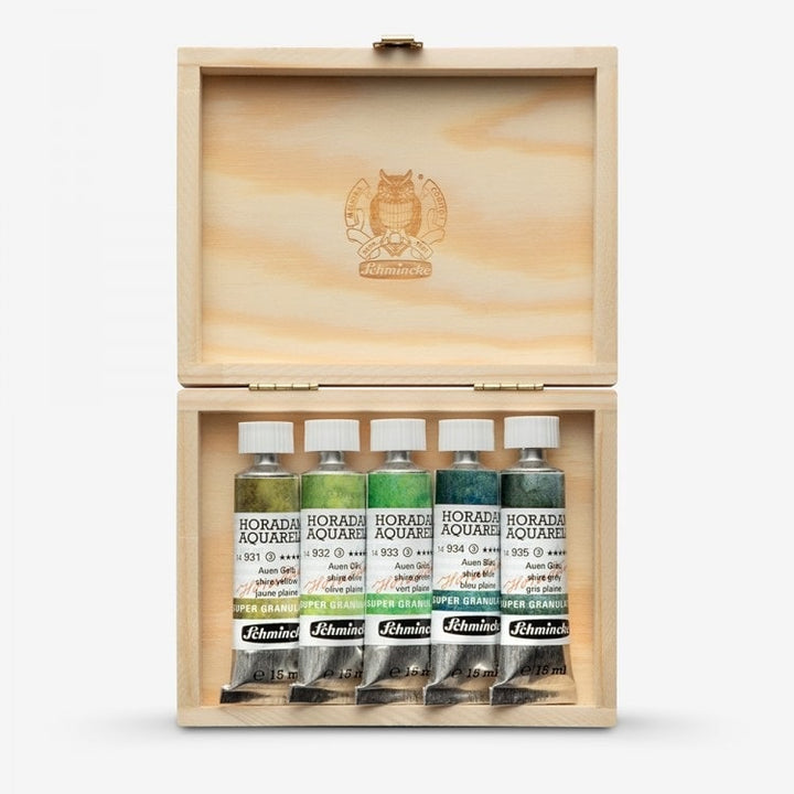 Schmincke Super Granulation Set shire, 5 x 15 ml