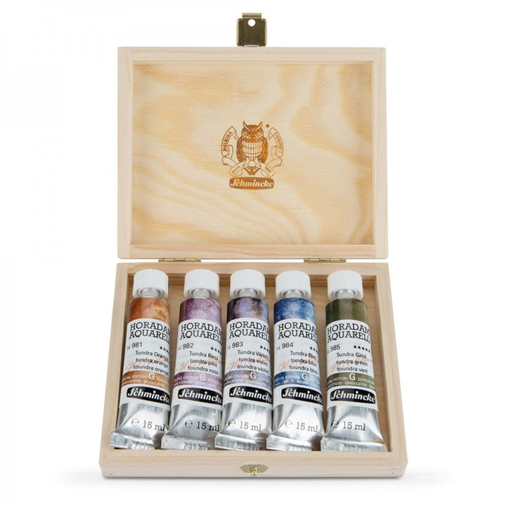 Schmincke Super Granulation Set tundra, 5 x 15 ml