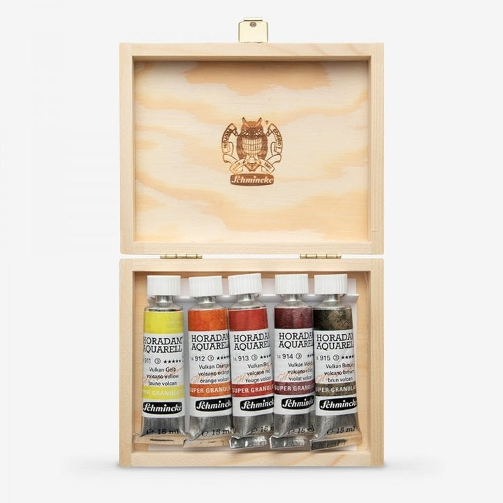 Schmincke Super Granulation Set volcano, 5 x 15 ml