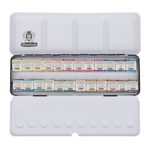 Schmincke Half Pan Set 24 Tin