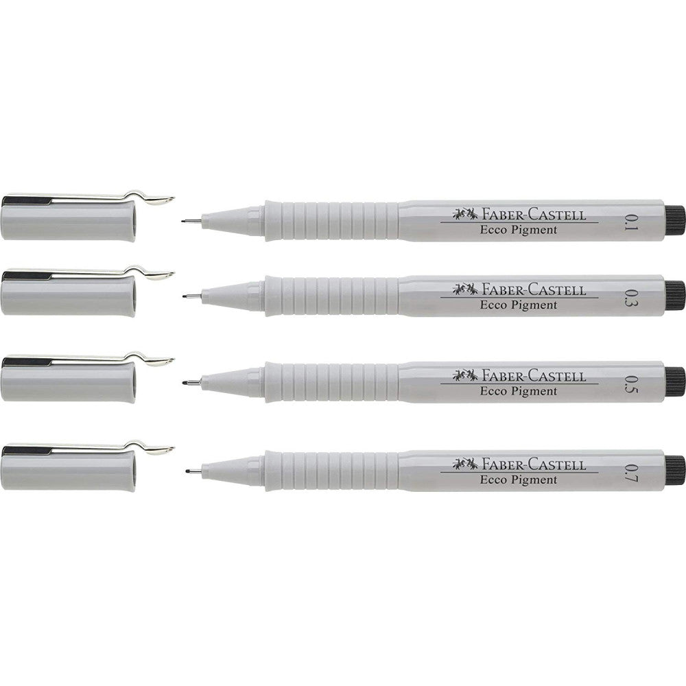 Faber Castell Ecco Pigment 4pk (A)