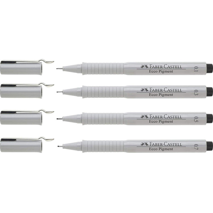Faber Castell Ecco Pigment 4pk (A)