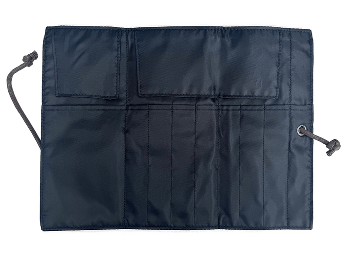NEEF Canvas Brush Wallet Small Black