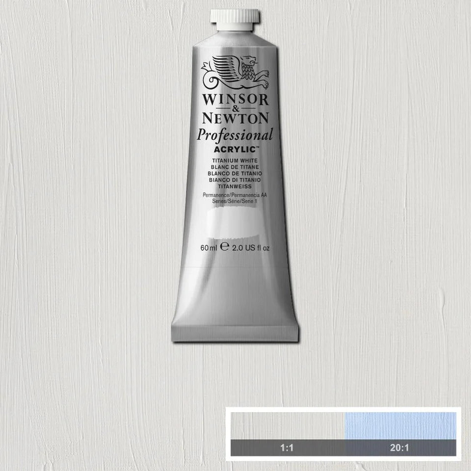 Titanium White Winsor &amp; Newton Artist Acrylic