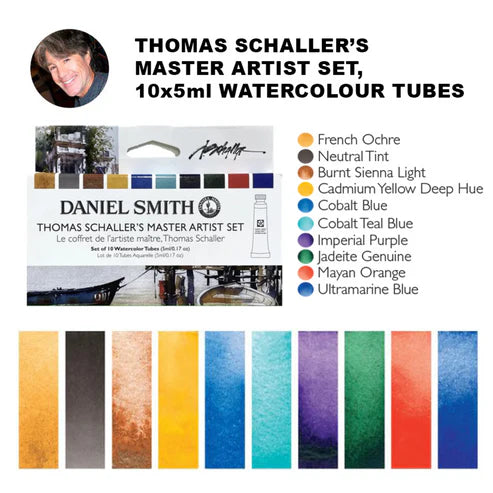 Thomas Schaller Master Artist Set 10x 5ml Tubes DANIEL SMITH