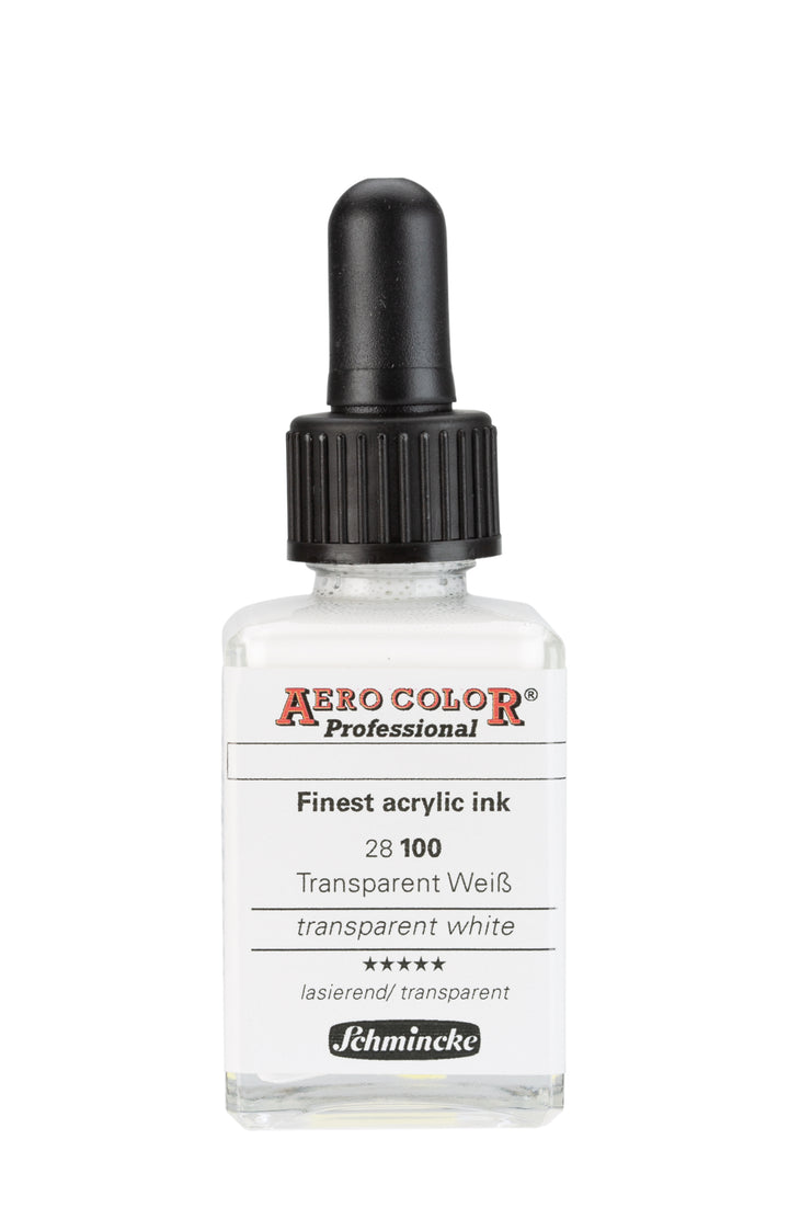 Transparent White Schmincke Aero Colour 28ml