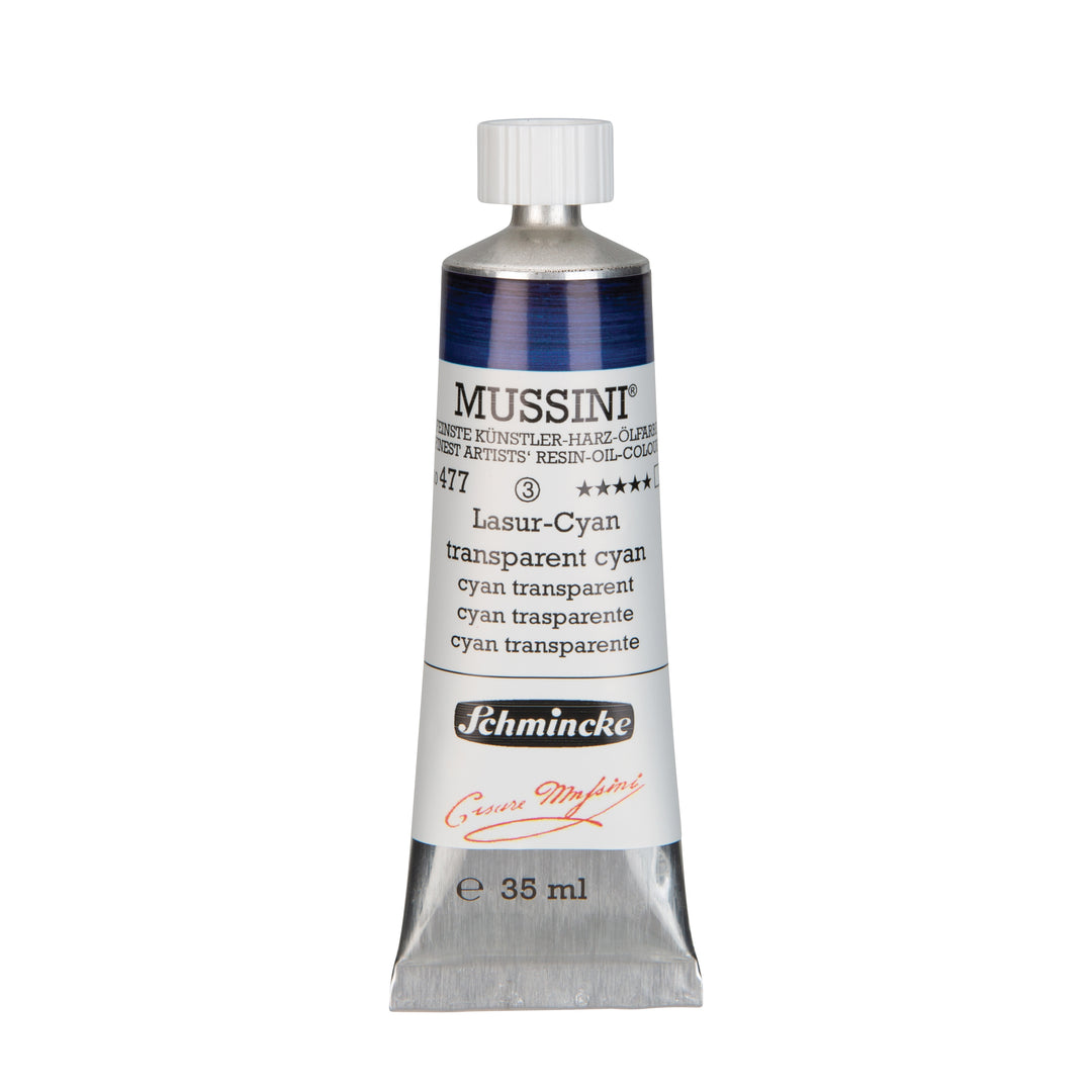 Translucent Cyan Mussini 35Ml