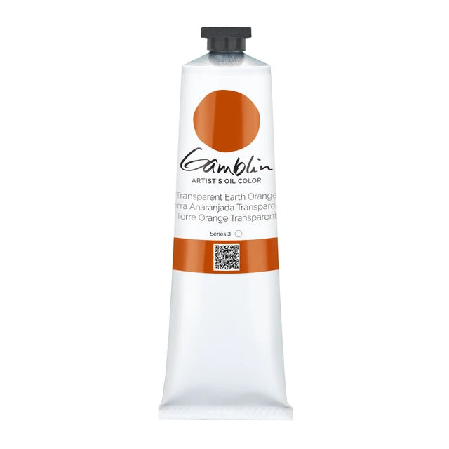 Transparent Earth Orange Gamblin Artist Oil