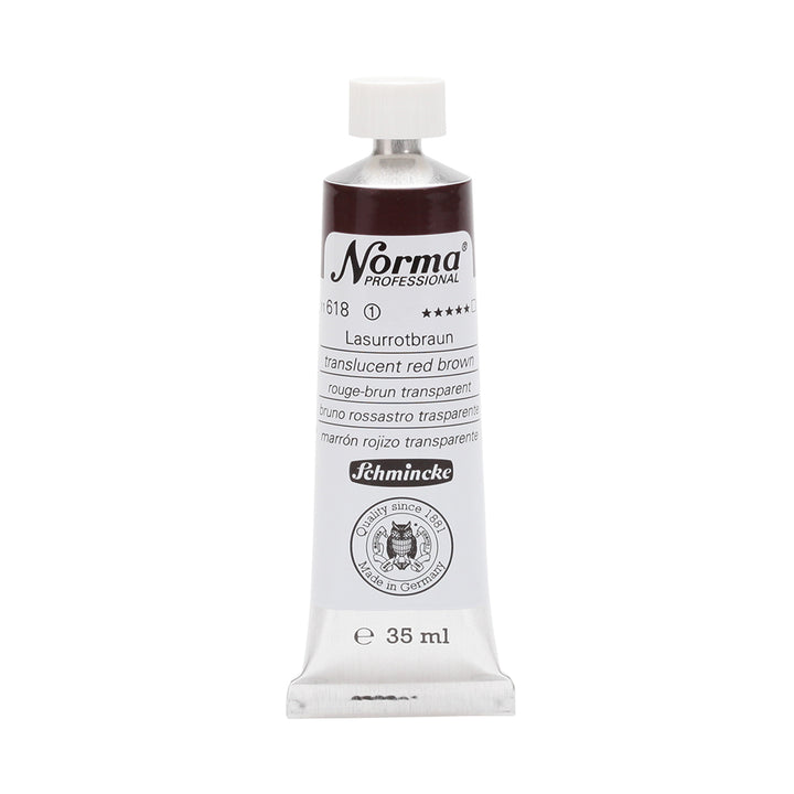 Transparent Red Brown Norma 35ml