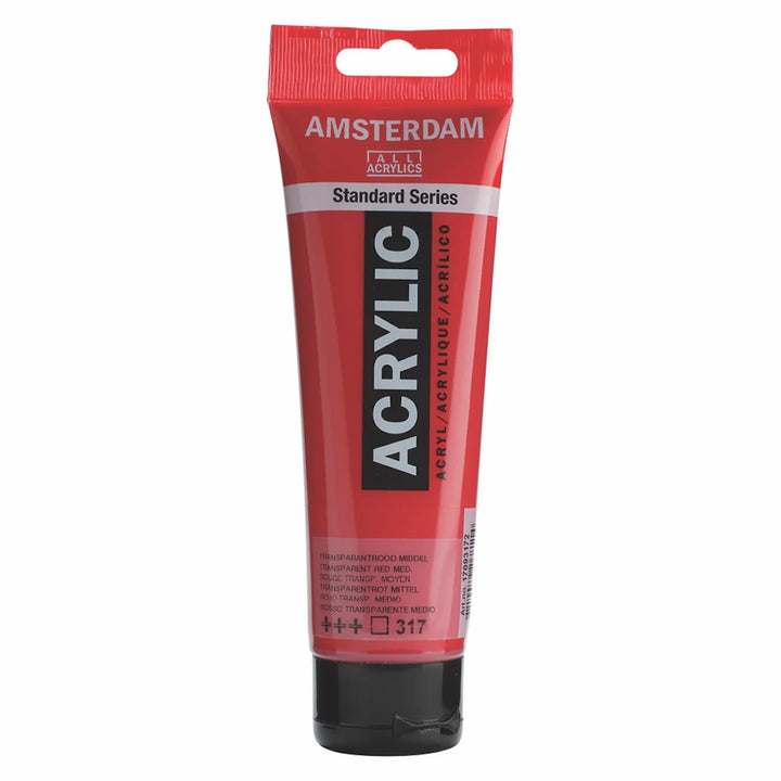 Transparent Red Medium 317 Amsterdam