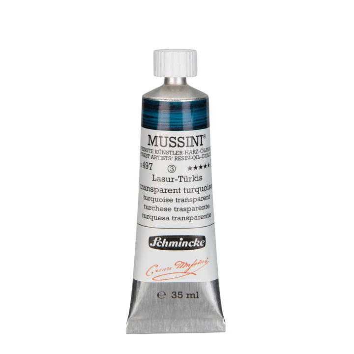 Translucent Turquoise Mussini 35ml