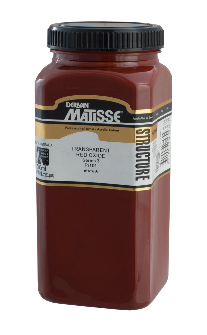 Transparent Red Oxide Structure