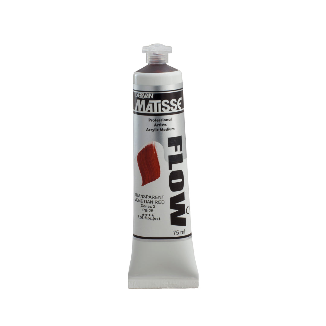 Transparent Venetian Red Flow