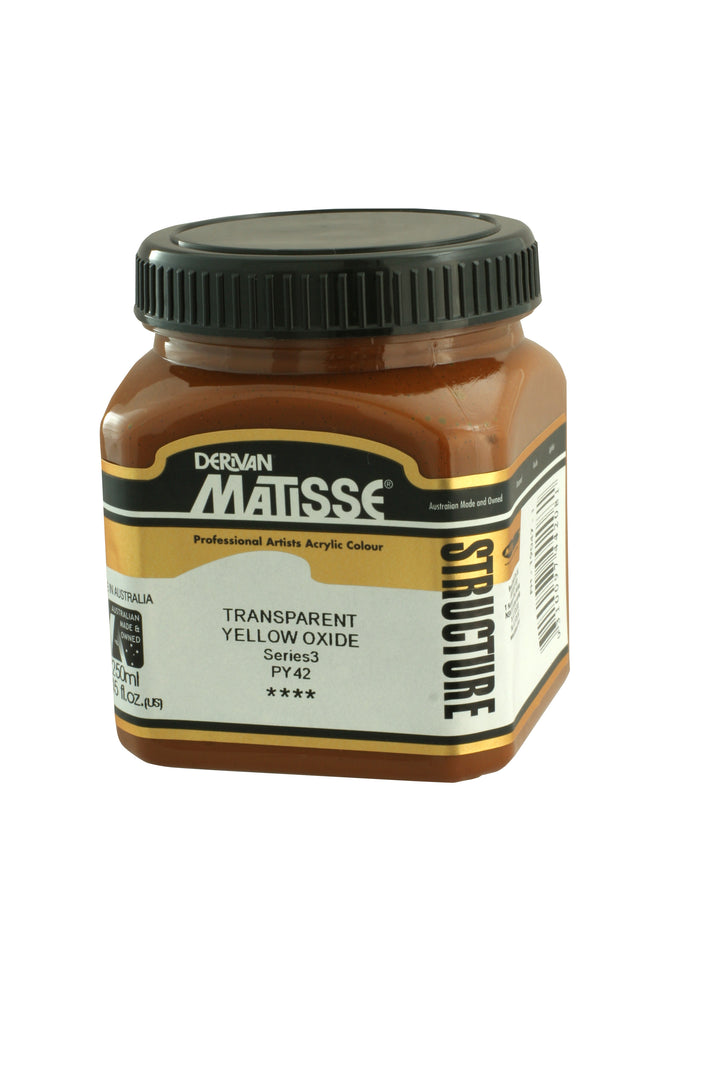 Transparent Yellow Oxide Structure