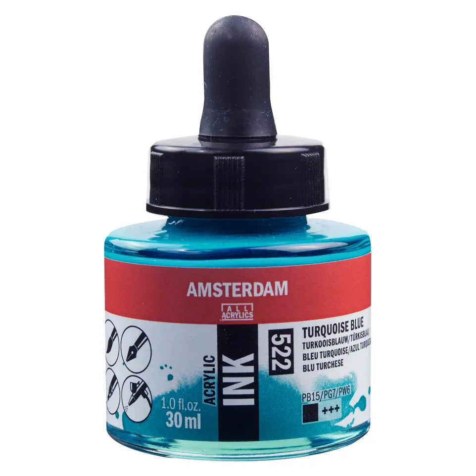 Turqouse Blue Talens Ink 30ml