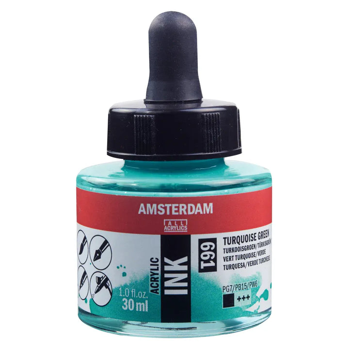 Turquoise Green Talens Ink 30ml