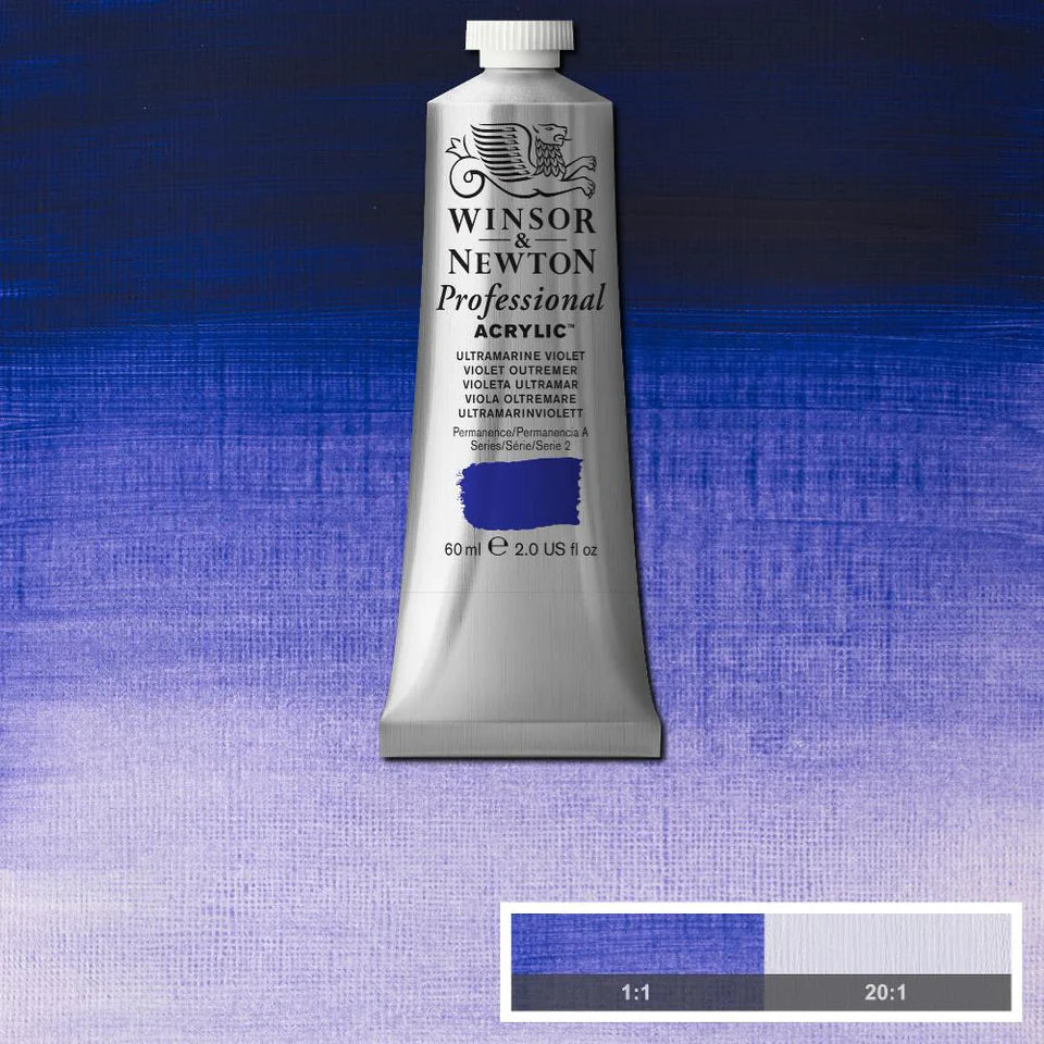 Ultramarine Violet Winsor &amp; Newton Artist Acrylic 60ml