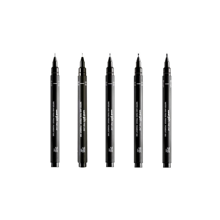 Uni Pin Fineliner 5 set