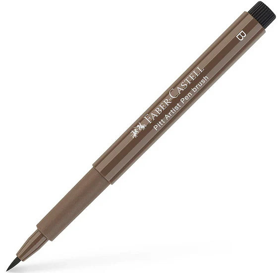 Pitt Artist Pen Faber Castell 177 Walnut Brown
