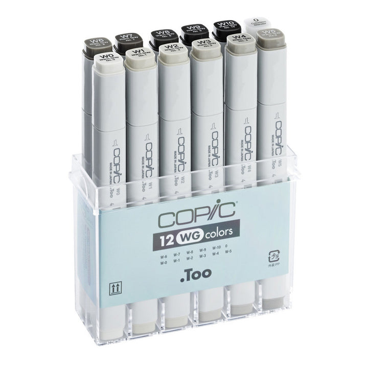 Copic Marker Warm Grey Set 12