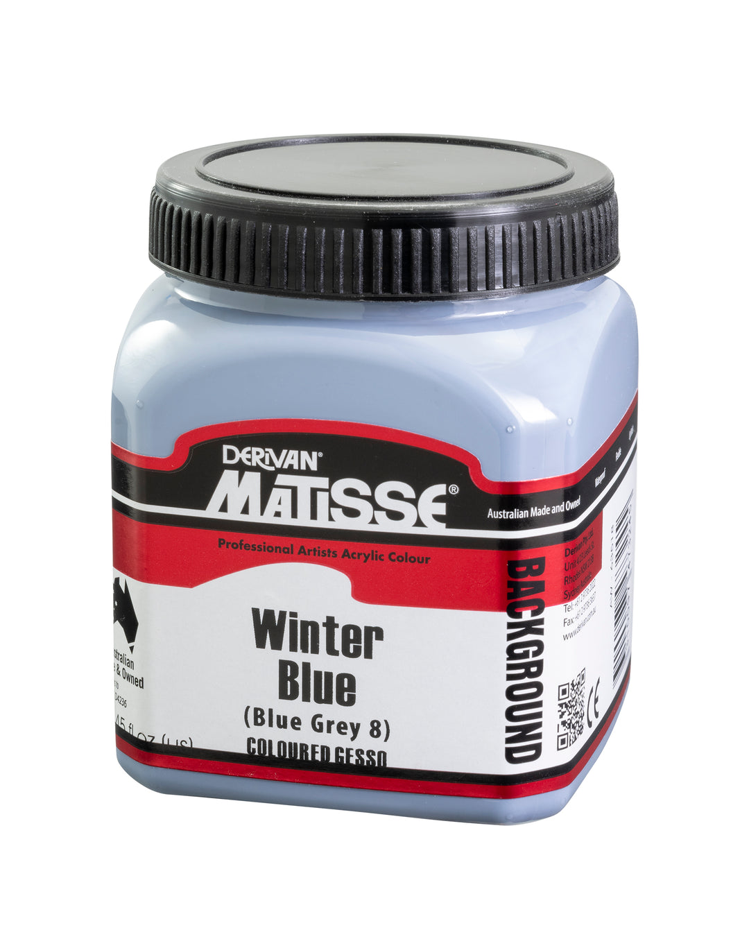 Winter Blue Matisse Background