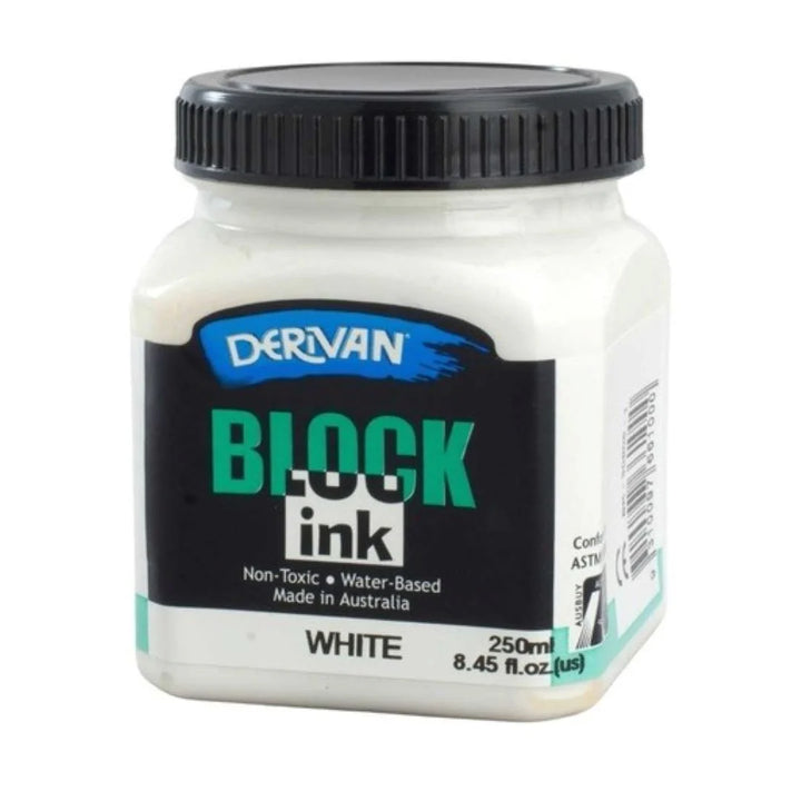 Derivan Block Ink White