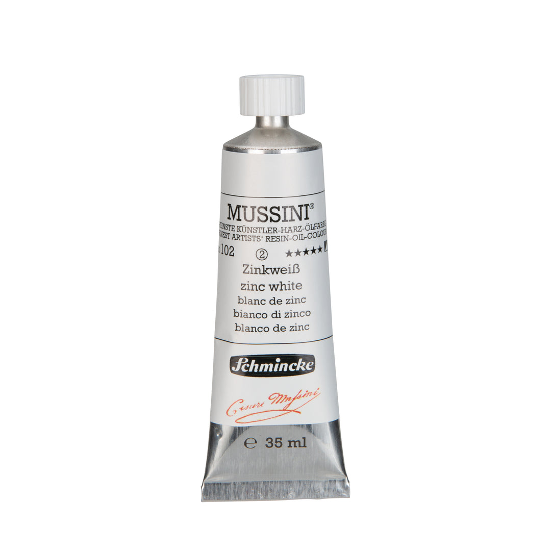 Zinc White Mussini 35ml